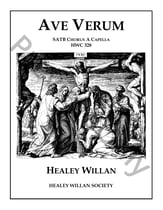 Ave Verum SATB choral sheet music cover